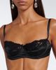 Dolce&Gabbana Dolce&Gabbana Lace-trimmed silk-blend satin bra - 3