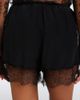 Dolce&Gabbana Dolce&Gabbana Lace-trimmed silk-blend shorts - 4