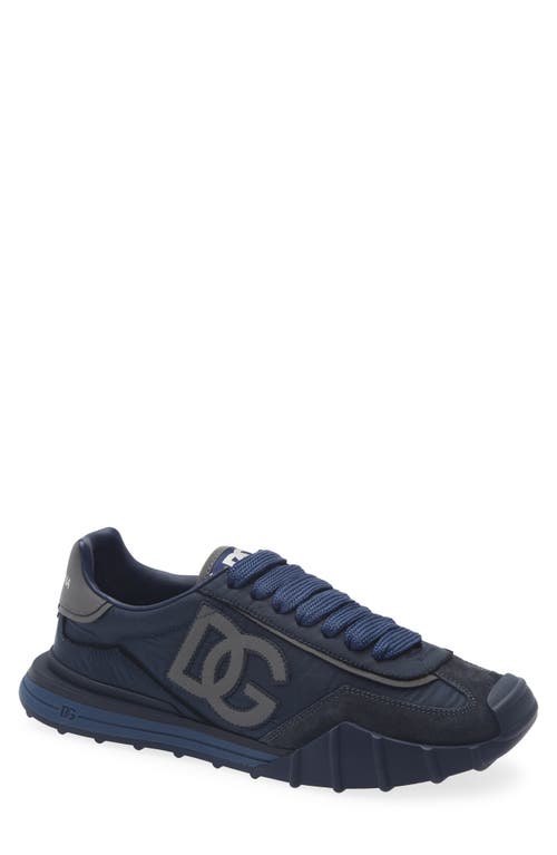 Dolce&Gabbana Dolce&Gabbana Leather & Textile Athletic Sneaker