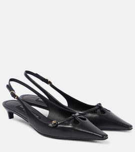 Dolce&Gabbana Dolce&Gabbana Leather slingback pumps