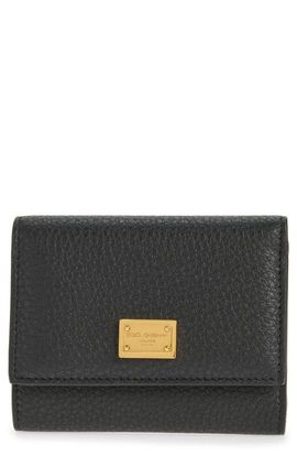 Dolce&Gabbana Dolce&Gabbana Leather Trifold Wallet