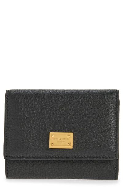 Dolce&Gabbana Dolce&Gabbana Leather Trifold Wallet