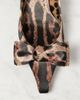 Dolce&Gabbana Dolce&Gabbana Leo 30 printed satin slingback pumps - 5