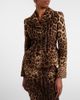 Dolce&Gabbana Dolce&Gabbana Leopard-print wool crêpe jacket - 3
