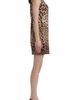Dolce&Gabbana Dolce&Gabbana Leopard Print Silk Stretch Charmeuse A-Line Dress - 3