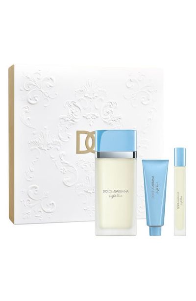 Dolce&Gabbana Dolce&Gabbana Light Blue Eau de Toilette Trio Gift Set (Limited Edition) 
