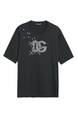 Dolce&Gabbana Dolce&Gabbana Logo Appliqué Cotton T-Shirt