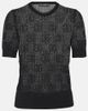 Dolce&Gabbana Dolce&Gabbana Logo lace-stitched jacquard sweater - 1