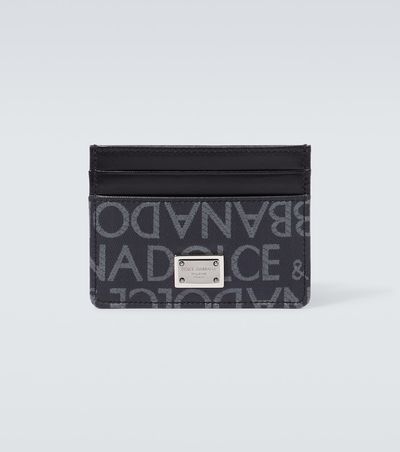 Dolce&Gabbana Dolce&Gabbana Logo leather card holder