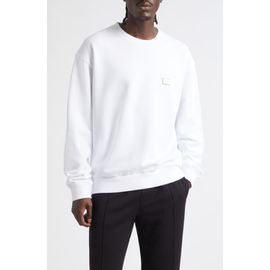 Dolce&Gabbana Dolce&Gabbana Logo Plate Cotton Sweatshirt