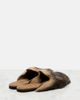 Dolce&Gabbana Dolce&Gabbana Logo suede-trimmed shearling mules - 4