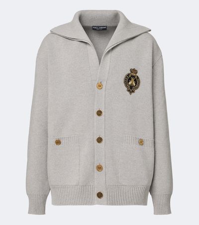 Dolce&Gabbana Dolce&Gabbana Logo virgin wool cardigan