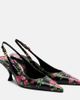 Dolce&Gabbana Dolce&Gabbana Lollo 60 floral leather slingback pumps - 1