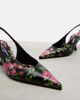 Dolce&Gabbana Dolce&Gabbana Lollo 60 floral leather slingback pumps - 6