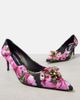 Dolce&Gabbana Dolce&Gabbana Lollo embellished floral pumps - 5