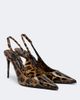Dolce&Gabbana Dolce&Gabbana Lollo leopard-print leather slingback pumps - 1