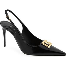 Dolce&Gabbana Dolce&Gabbana Lollo Pointed Toe Slingback Pump