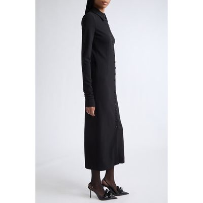Dolce&Gabbana Dolce&Gabbana Long Sleeve Wool Blend Jersey Cocktail Dress