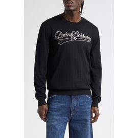 Dolce&Gabbana Dolce&Gabbana Long Sleeve Wool Crewneck T-Shirt