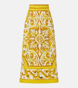 Dolce&Gabbana Dolce&Gabbana Majolica brocade midi skirt