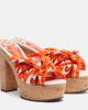 Dolce&Gabbana Dolce&Gabbana Majolica brocade platform sandals - 1
