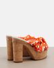 Dolce&Gabbana Dolce&Gabbana Majolica brocade platform sandals - 3