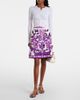 Dolce&Gabbana Dolce&Gabbana Majolica cotton and linen-blend miniskirt - 2