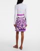 Dolce&Gabbana Dolce&Gabbana Majolica cotton and linen-blend miniskirt - 3