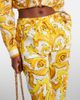 Dolce&Gabbana Dolce&Gabbana Majolica high-rise cotton straight pants - 4