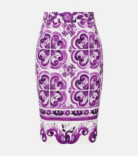 Dolce&Gabbana Dolce&Gabbana Majolica pencil skirt