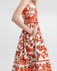 Dolce&Gabbana Dolce&Gabbana Majolica Print Cotton Poplin Sundress - 3
