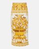 Dolce&Gabbana Dolce&Gabbana Majolica silk-blend midi skirt - 1