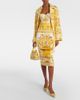 Dolce&Gabbana Dolce&Gabbana Majolica silk-blend midi skirt - 2