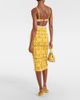 Dolce&Gabbana Dolce&Gabbana Majolica silk-blend midi skirt - 3