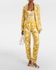 Dolce&Gabbana Dolce&Gabbana Majolica silk straight pants - 2