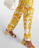 Dolce&Gabbana Dolce&Gabbana Majolica silk straight pants - 5