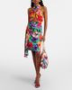 Dolce&Gabbana Dolce&Gabbana Medium floral satin shoulder bag - 5