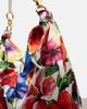 Dolce&Gabbana Dolce&Gabbana Medium floral satin shoulder bag - 6