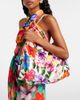 Dolce&Gabbana Dolce&Gabbana Medium floral satin shoulder bag - 7