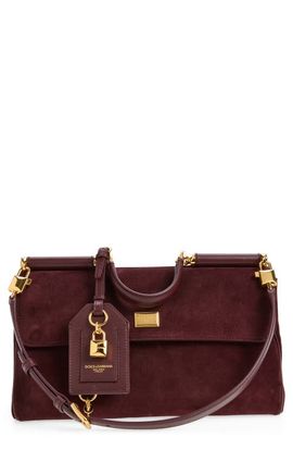 Dolce&Gabbana Dolce&Gabbana Medium My Sicily Split Calfskin Handbag