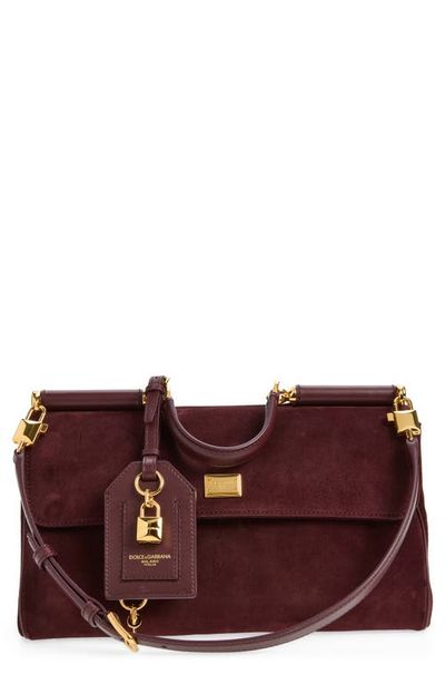 Dolce&Gabbana Dolce&Gabbana Medium My Sicily Split Calfskin Handbag