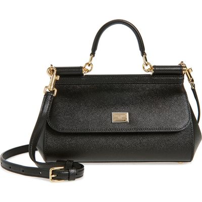 Dolce&Gabbana Dolce&Gabbana Medium Sicily Leather Top Handle Bag