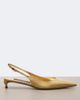 Dolce&Gabbana Dolce&Gabbana Metallic patent leather slingback pumps - 5
