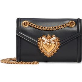 Dolce&Gabbana Dolce&Gabbana Micro Devotion Leather Crossbody Bag
