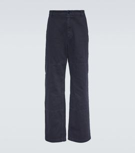 Dolce&Gabbana Dolce&Gabbana Mid-rise straight cotton pants
