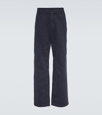 Dolce&Gabbana Dolce&Gabbana Mid-rise straight cotton pants