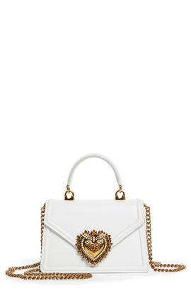 Dolce&Gabbana Dolce&Gabbana Mini Devotion Leather Top Handle Bag