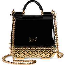 Dolce&Gabbana Dolce&Gabbana Mini Sicily Box Cage Shoulder Bag