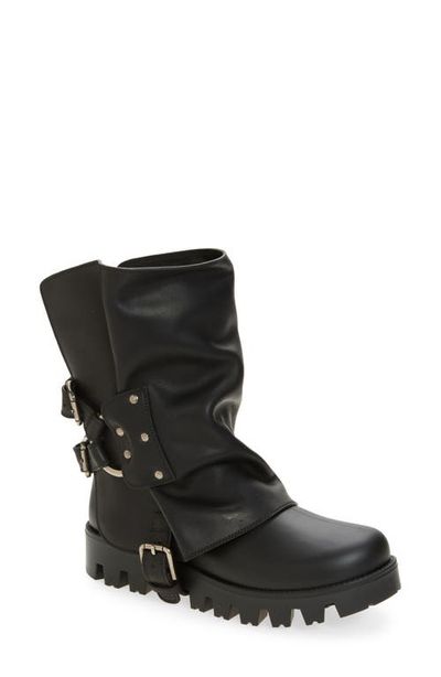 Dolce&Gabbana Dolce&Gabbana Mixed Media Rain Boot
