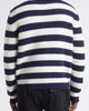 Dolce&Gabbana Dolce&Gabbana Mixed Media Stripe Wool & Cotton Denim Cardigan Jacket - 2